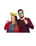 Photo Booth Buon Compleanno 8 fantasie Big Party 81462.