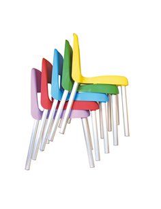 Sedia per bambini Piuma H31cm rosso CWR 09386/01 2