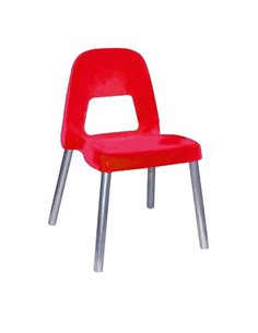 Sedia per bambini Piuma H35cm rosso CWR 09387/01