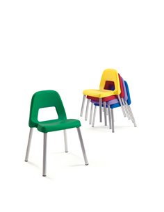 Sedia per bambini Piuma H35cm rosso CWR 09387/01 2