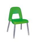 Sedia per bambini Piuma H35cm verde CWR 09387/03