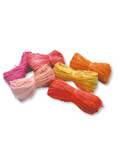 Confezione 10 pezzi Rafia colori assortiti DECO 04775 DECO ACCESSORI DIDATTICI E LAVORI MANUALI 2