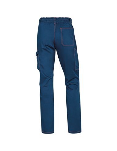 Pantalone da lavoro Panostrpa Tg. L blu/arancio PANOSTRPAMOGT