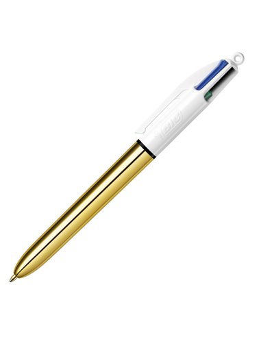 Scatola 12 penna sfera scatto 4 COLORI Shine 964775