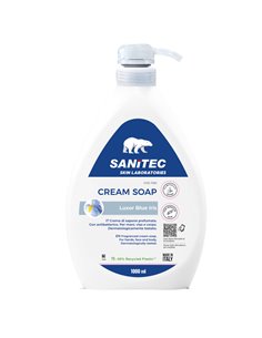 Crema di sapone Soap Luxor Blue Iris 1Lt Sanitec 1020