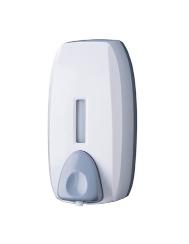 Dispenser Basica Mousse 750ml bianco/grigio 104045 Medial ACCESSORI PER IL BAGNO E DISPENSER