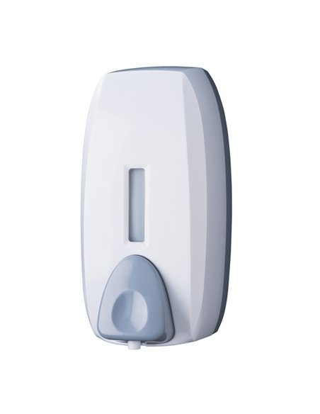 Dispenser Basica Mousse 750ml bianco/grigio 104045 Medial ACCESSORI PER IL BAGNO E DISPENSER