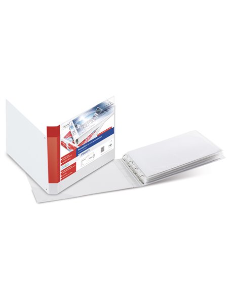 Raccoglitore STELVIO TI 40 4D A3 42x30cm album bianco personalizzabile SEI ROTA 36405001 SEI ROTA RACCOGLITORI PERSONALIZZABILI
