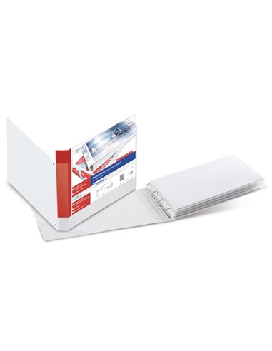 Raccoglitore STELVIO TI 50 4D A3 42x30cm album bianco personalizzabile SEI ROTA 36505001 SEI ROTA RACCOGLITORI PERSONALIZZABILI