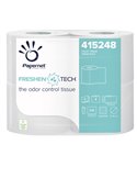 Pacco 4RT Carta igienica 3 veli 25,3mt 230 strappi Freshen Tech Papernet 415248