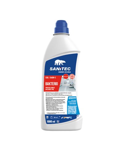 Detergente disinfettante Bakterio 1Lt Sanitec 1540N-S