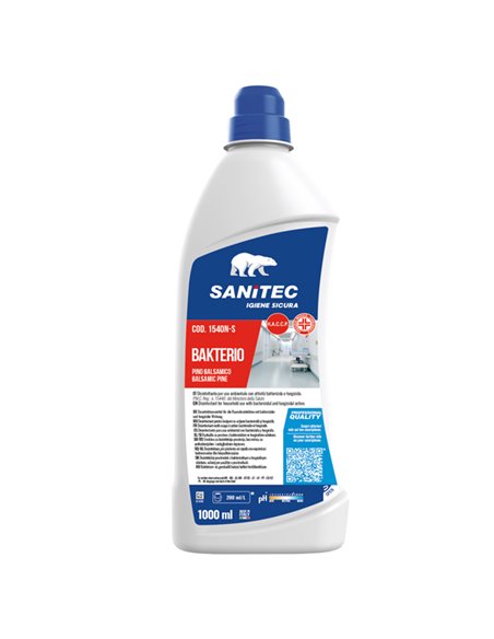 Detergente disinfettante Bakterio 1Lt Sanitec 1540N-S