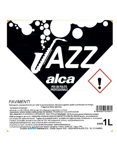 Detergente pavimenti Norah Linea Jazz 1Lt Alca ALC1109 ALCA DETERGENTI-DETERSIVI PER PULIZIA