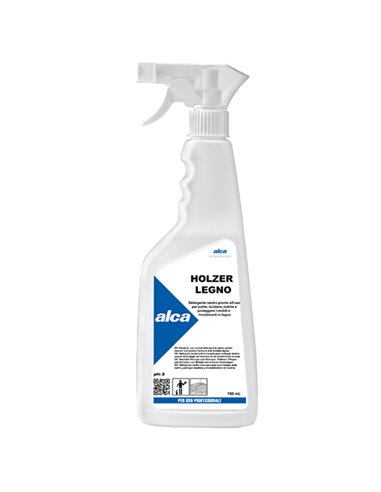 Detergente legno Holzer trigger 750ml Alca ALC1134 ALCA DETERGENTI-DETERSIVI PER PULIZIA