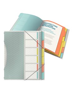 Libro monitore con 6 divisori multicolore Colour'Ice Esselte 626255 ESSELTE CLASSIFICATORI