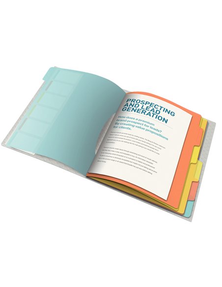 Libro monitore con 6 divisori multicolore Colour'Ice Esselte 626255 ESSELTE CLASSIFICATORI