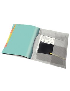 Libro monitore con 12 divisori multicolore Colour'Ice Esselte 626256 ESSELTE CLASSIFICATORI 2