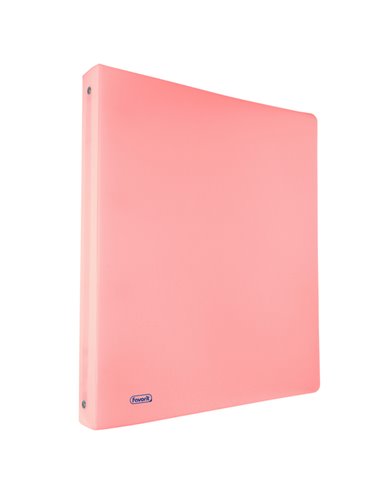 Raccoglitore PPL PASTEL rosa 22x30mm 4R dorso 15 Favorit 400116637