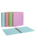Raccoglitore PPL PASTEL colori ass. 22x30mm 4R dorso 15 Favorit 400115584