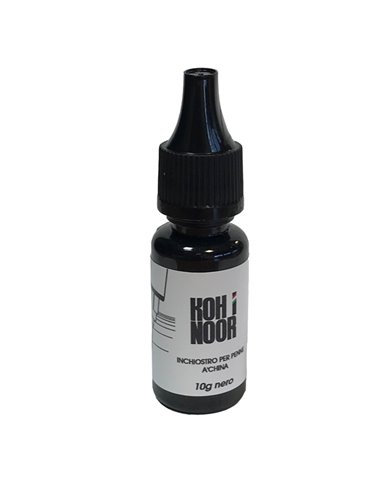 RIEMPITORE INCHIOSTRO CHINA NERO 10ml KOH-I-NOOR DH5911HALF KOH.I.NOOR PENNE DISEGNO TECNICO