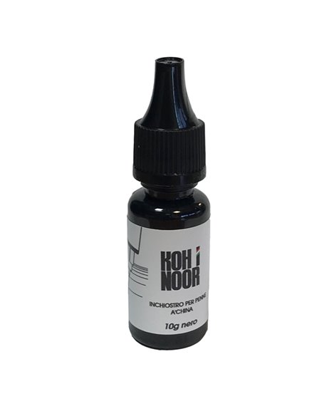RIEMPITORE INCHIOSTRO CHINA NERO 10ml KOH-I-NOOR DH5911HALF KOH.I.NOOR PENNE DISEGNO TECNICO