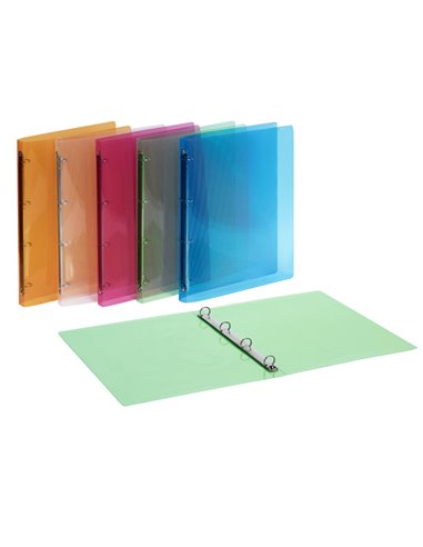 Raccoglitore Lumina 22X30 4 TONDI D15 PP colori ASS Favorit 400066844