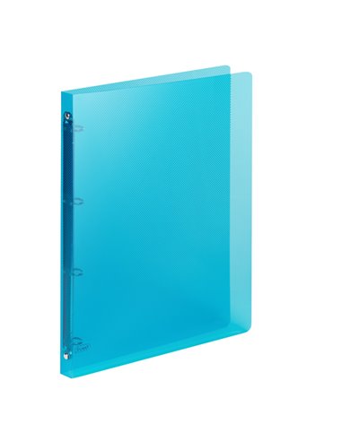 Raccoglitore Lumina 22X30 4 anelli tondi D15 PP blu Favorit 400116630