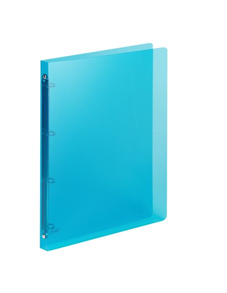 Raccoglitore Lumina 22X30 4 anelli tondi D15 PP blu Favorit 400116630