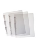 Raccoglitore Lumina 22X30 4 anelli tondi D15 PP trasparente Favorit 400083622