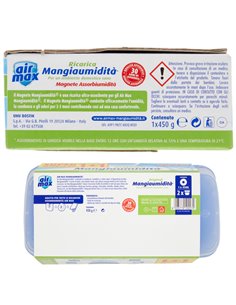 Air Max kit Tab Vortex 450g Promo 1+1 - MangiaumiditA' ricaricabile D0026 AIR MAX ASSORBIUMIDITA'-PROFUMATORI-CANDELE 2