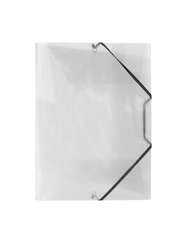 Cartella 3L C/elastico trasparente LUMINA 22X30 D0-3 Favorit 400116645 FAVORIT CARTELLINE A TRE LEMBI PLASTICA
