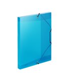 Cartella 3L C/elastico blu LUMINA 24x32 D 2,5cm Favorit 400116646