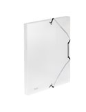 Cartella 3L C/elastico trasparente LUMINA 24x32 D 2,5cm Favorit 400116647