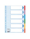 Intercalare cartoncino 6 tasti colorati - f.to A4 Esselte 100192