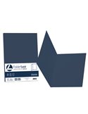 50 cartelline semplici LUCE 200gr 25x34cm blu cobalto FAVINI A506664