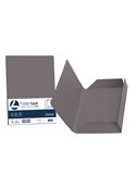 25 cartelline 3 lembi LUCE 200gr 24,5x34,5cm grafite FAVINI A504434