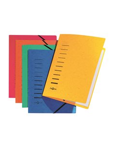 Cartellina rossa con elastico in cartoncino A4 PAGNA 24001-01 PAGNA CARTELLE CON ELASTICO 2