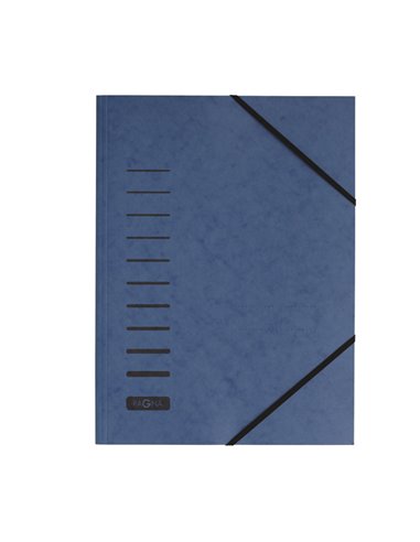 Cartellina blu con elastico in cartoncino A4 PAGNA 24001-02 PAGNA CARTELLE CON ELASTICO