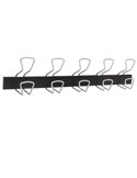 Appendiabiti da muro a 5 Posti L76cm Alba PMPRO5M