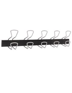 Appendiabiti da muro a 5 Posti L76cm Alba PMPRO5M ALBA APPENDIABITI