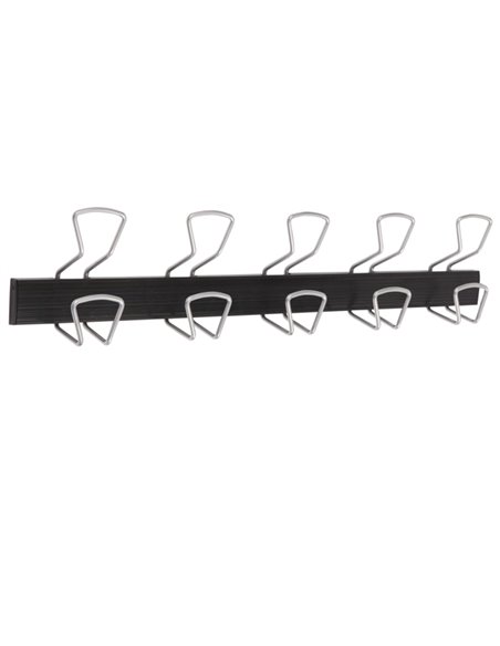 Appendiabiti da muro a 5 Posti L76cm Alba PMPRO5M ALBA APPENDIABITI