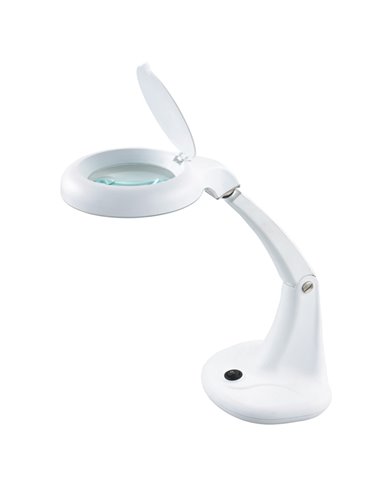 Lampada MiniZoom LED 5,9W con lente di ingrandimento Unilux 400108074