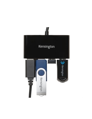 Hub 4 porte USB 3.0 UH4000 - nero - Kensington K39121EU KENSINGTON HUB