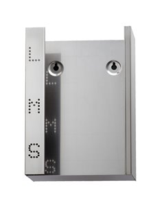 Dispenser per guanti monouso in acciaio inox 773021