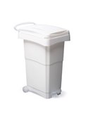 Bidone mobile 80Lt a pedale bianco per raccolta differenziata 151/BIL