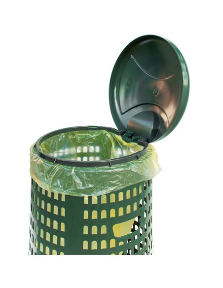 Trespolo portasacco 110Lt verde 69/110-VES