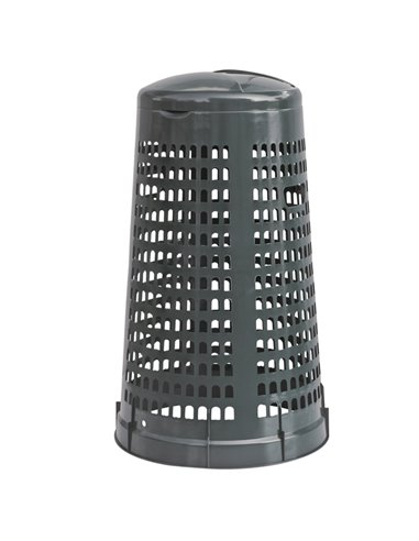Trespolo portasacco 110Lt grigio 69/110-GRB Mobil Plastic PATTUMIERE E BIDONI