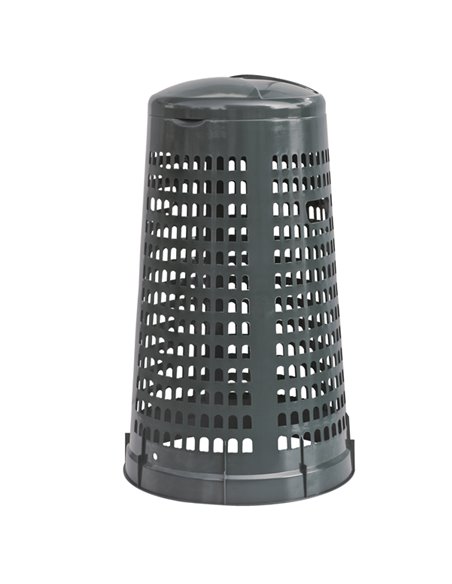 Trespolo portasacco 110Lt grigio 69/110-GRB Mobil Plastic PATTUMIERE E BIDONI