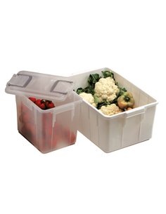Contenitore con coperchio 40Lt bianco Foodbox 143/40-BIM Mobil Plastic CONTENITORI MULTIUSO 2