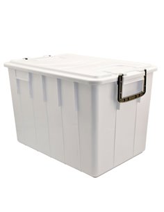 Contenitore con coperchio 60Lt bianco Foodbox 143/60-BIM Mobil Plastic CONTENITORI MULTIUSO